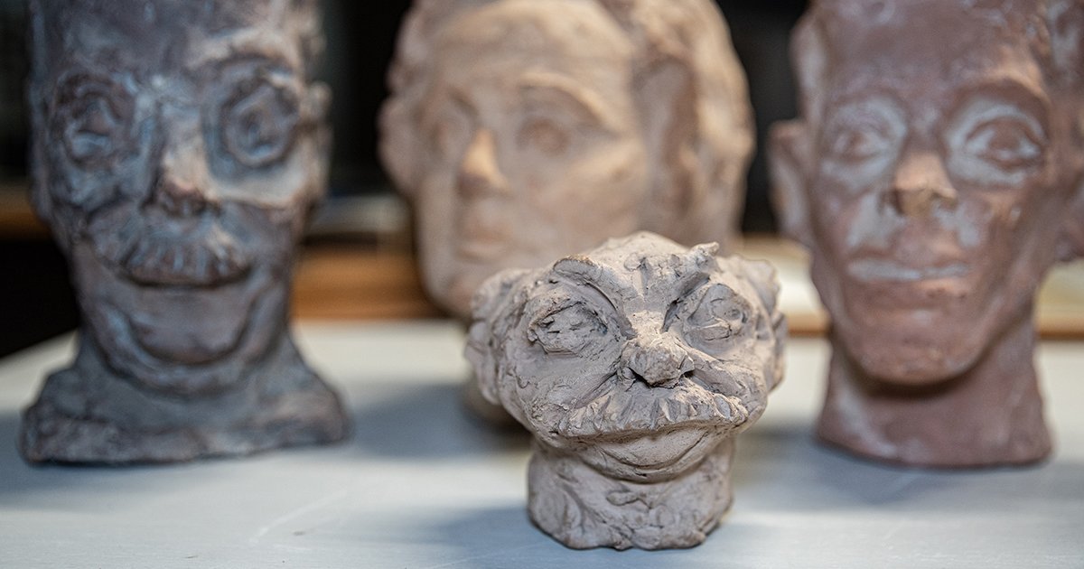 Karakterábrázolás agyagban